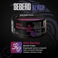 Табак Sebero Black - Wild berries (Дикие Ягоды) 25 гр