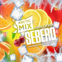 Табак Sebero Arctic Mix - Sour Citrus (Лимон, Вишня, Ревень, Апельсин, Холод) 30 гр