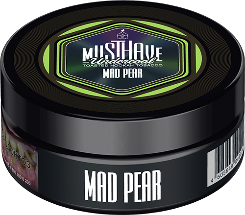 Табак MustHave - Mad Pear (Грушевый нектар) 125 гр