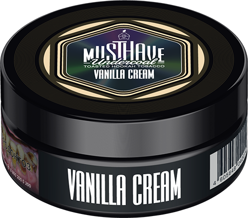 Табак MustHave - Vanilla Cream (Ваниль) 125 гр