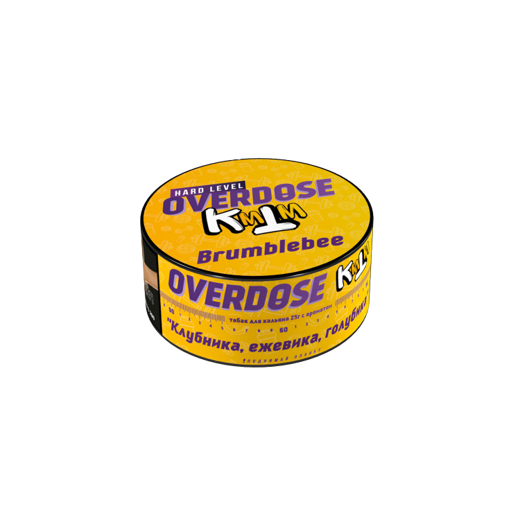 Табак Overdose - Brumblebee (Клубника, ежевика, голубика) 25 гр